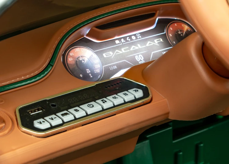 Autko Bentley Bacalar na akumulator dla dzieci Zielony + Pilot