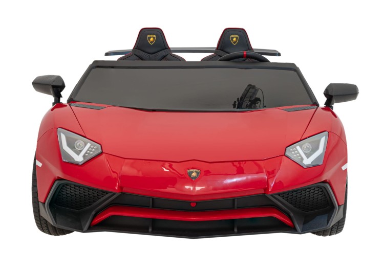 Samochód elektryczny dla dzieci Lamborghini Aventador SV Czerwony