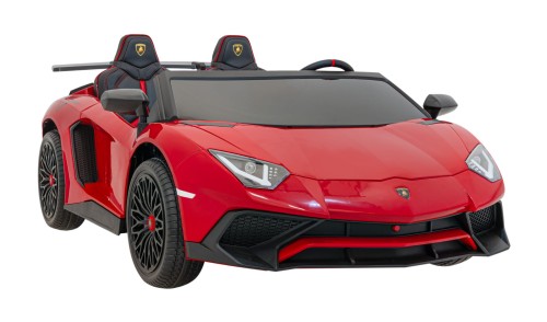 Samochód elektryczny dla dzieci Lamborghini Aventador SV Czerwony