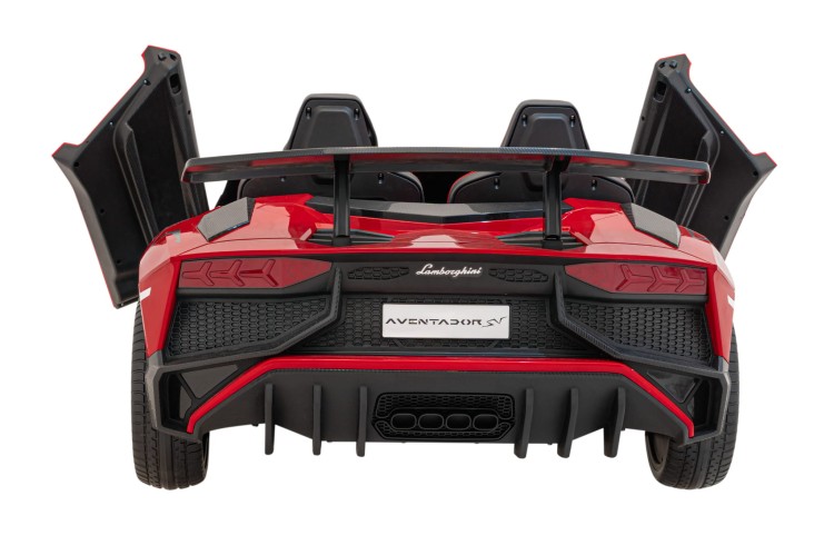 Samochód elektryczny dla dzieci Lamborghini Aventador SV Czerwony