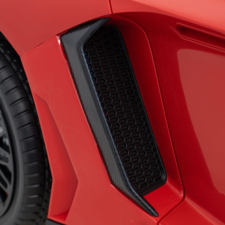 Samochód elektryczny dla dzieci Lamborghini Aventador SV Czerwony