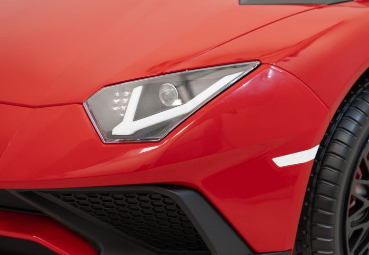 Samochód elektryczny dla dzieci Lamborghini Aventador SV Czerwony
