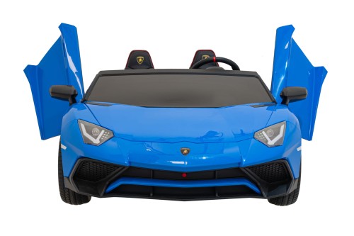Samochód elektryczny dla dzieci Lamborghini Aventador SV Niebieski