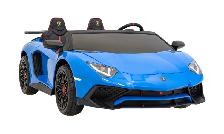 Samochód elektryczny dla dzieci Lamborghini Aventador SV Niebieski