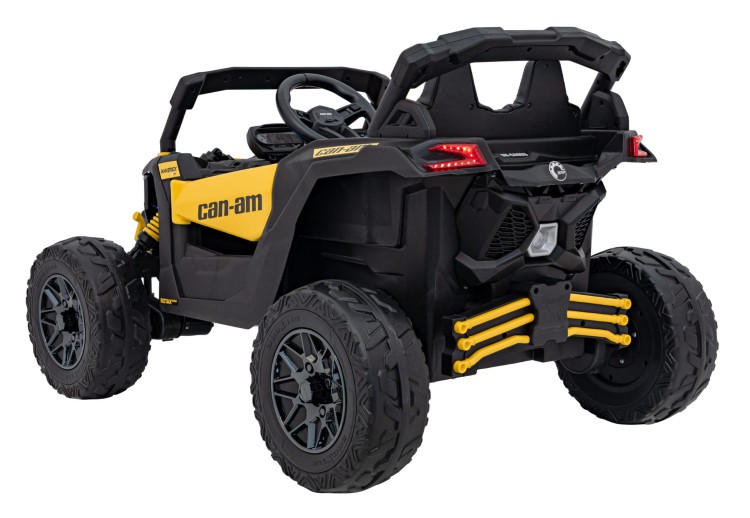 Samochód elektryczny dla dzieci  ATV CAN-AM Maverick Żółty 4x200W