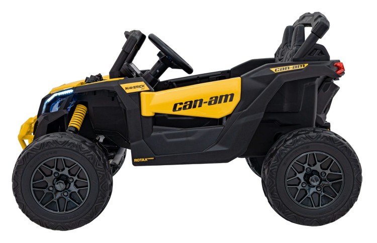 Samochód elektryczny dla dzieci  ATV CAN-AM Maverick Żółty 4x200W