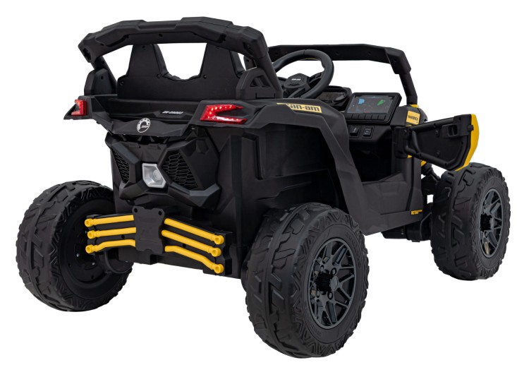 Samochód elektryczny dla dzieci  ATV CAN-AM Maverick Żółty 4x200W
