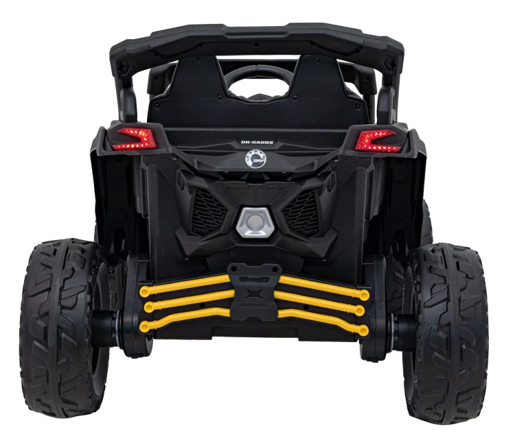 Samochód elektryczny dla dzieci  ATV CAN-AM Maverick Żółty 4x200W
