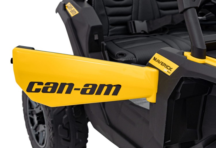 Samochód elektryczny dla dzieci  ATV CAN-AM Maverick Żółty 4x200W