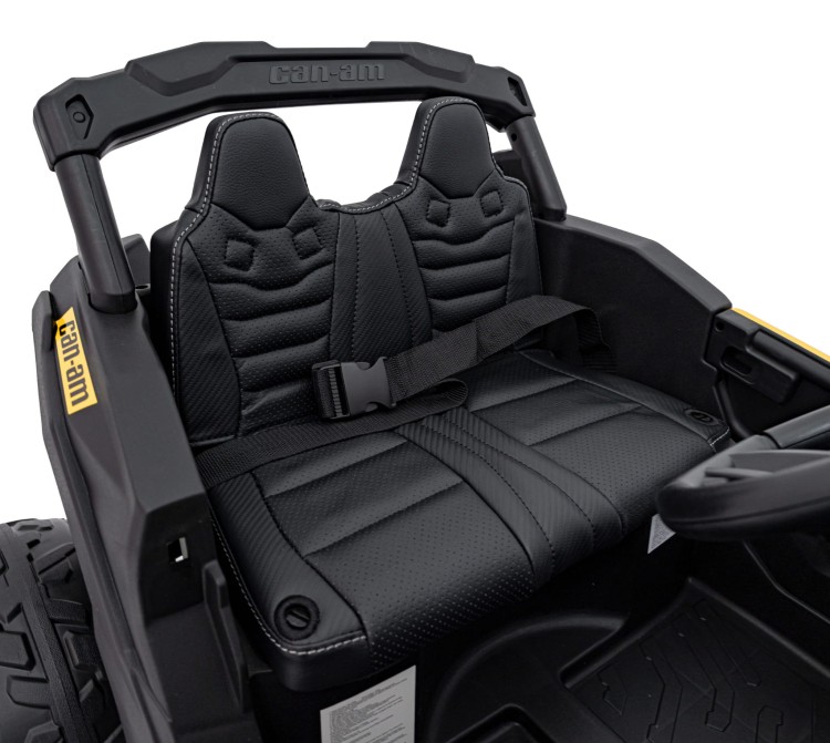 Samochód elektryczny dla dzieci  ATV CAN-AM Maverick Żółty 4x200W