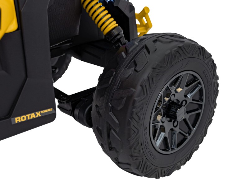 Samochód elektryczny dla dzieci  ATV CAN-AM Maverick Żółty 4x200W
