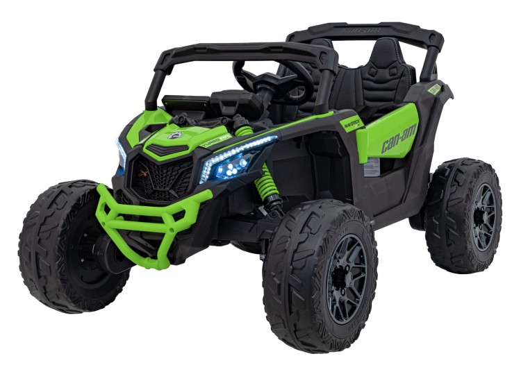 Samochód elektryczny dla dzieci  ATV CAN-AM Maverick Zielony 4x200W