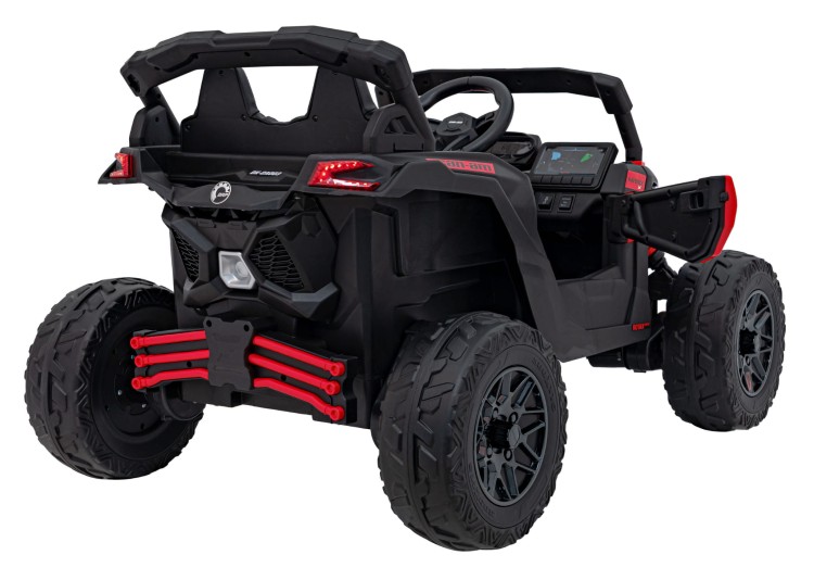 Samochód elektryczny dla dzieci  ATV CAN-AM Maverick Czerwony 4x200W