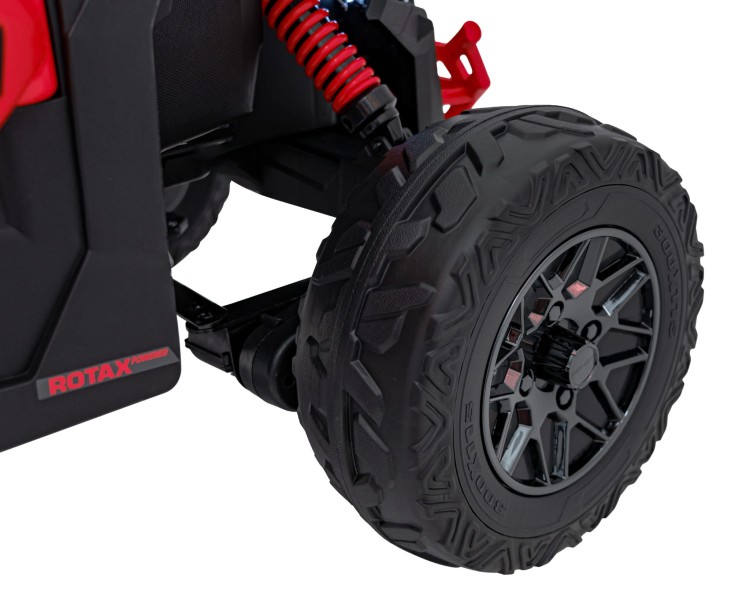 Samochód elektryczny dla dzieci  ATV CAN-AM Maverick Czerwony 4x200W