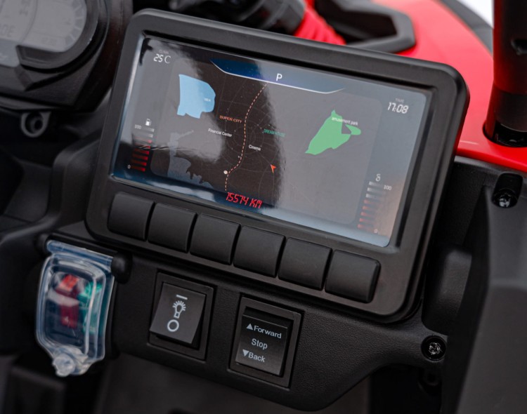 Samochód elektryczny dla dzieci  ATV CAN-AM Maverick Czerwony 4x200W