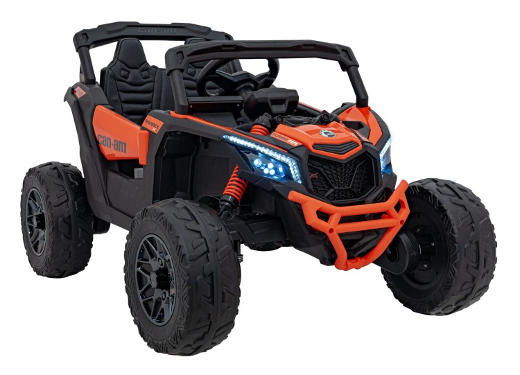 Samochód elektryczny dla dzieci  ATV CAN-AM Maverick Pomarańczowy 4x200W