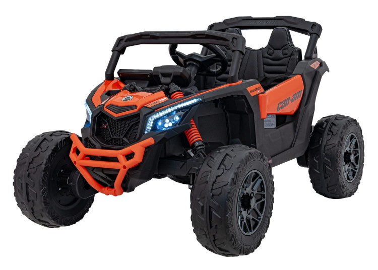 Samochód elektryczny dla dzieci  ATV CAN-AM Maverick Pomarańczowy 4x200W