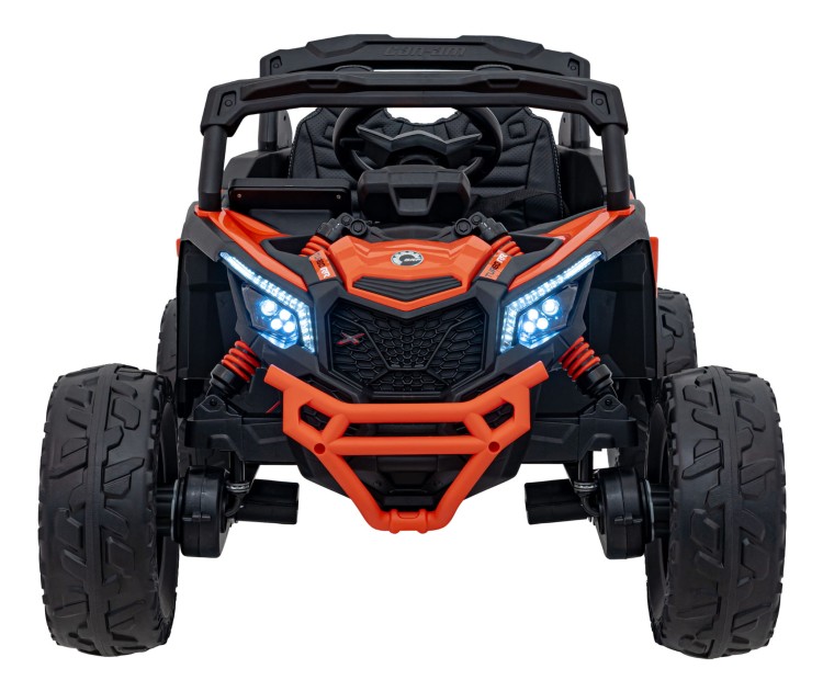 Samochód elektryczny dla dzieci  ATV CAN-AM Maverick Pomarańczowy 4x200W