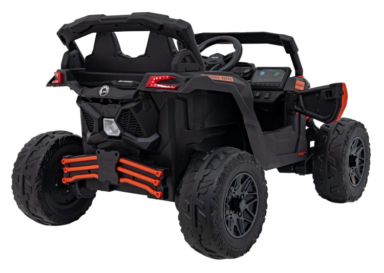 Samochód elektryczny dla dzieci  ATV CAN-AM Maverick Pomarańczowy 4x200W