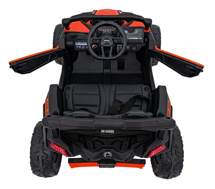 Samochód elektryczny dla dzieci  ATV CAN-AM Maverick Pomarańczowy 4x200W