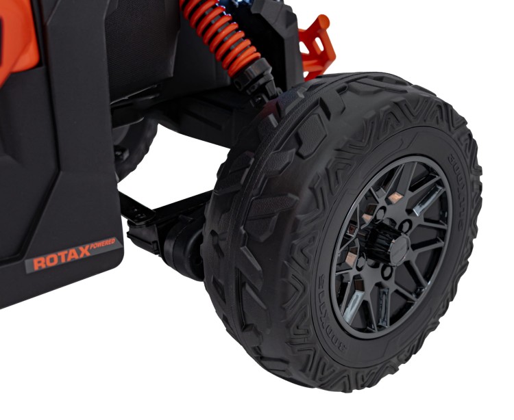 Samochód elektryczny dla dzieci  ATV CAN-AM Maverick Pomarańczowy 4x200W