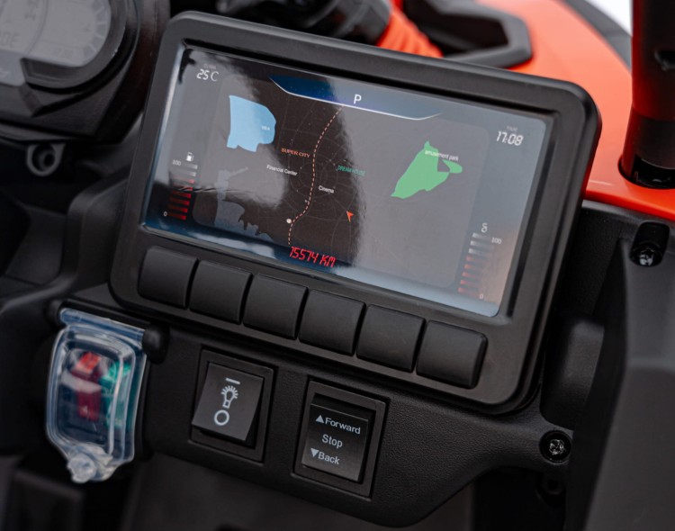 Samochód elektryczny dla dzieci  ATV CAN-AM Maverick Pomarańczowy 4x200W