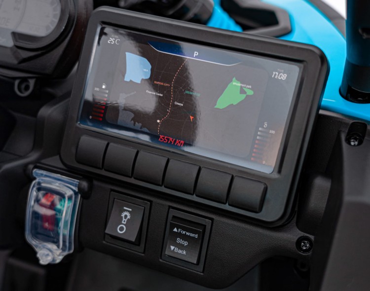 Samochód elektryczny dla dzieci  ATV CAN-AM Maverick Niebieski 4x200W