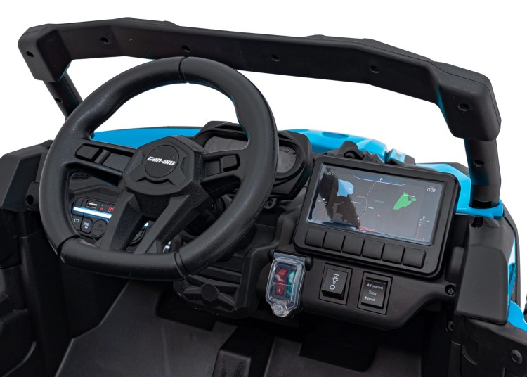 Samochód elektryczny dla dzieci  ATV CAN-AM Maverick Niebieski 4x200W