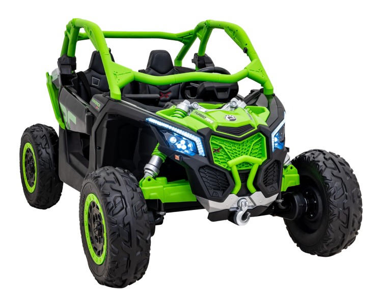 Samochód elektryczny dla dzieci  Buggy Maverick Turbo RR Zielony 4x200W