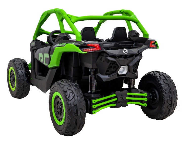 Samochód elektryczny dla dzieci  Buggy Maverick Turbo RR Zielony 4x200W