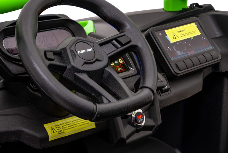 Samochód elektryczny dla dzieci  Buggy Maverick Turbo RR Zielony 4x200W