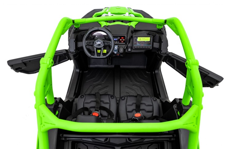 Samochód elektryczny dla dzieci  Buggy Maverick Turbo RR Zielony 4x200W