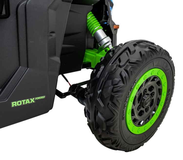 Samochód elektryczny dla dzieci  Buggy Maverick Turbo RR Zielony 4x200W