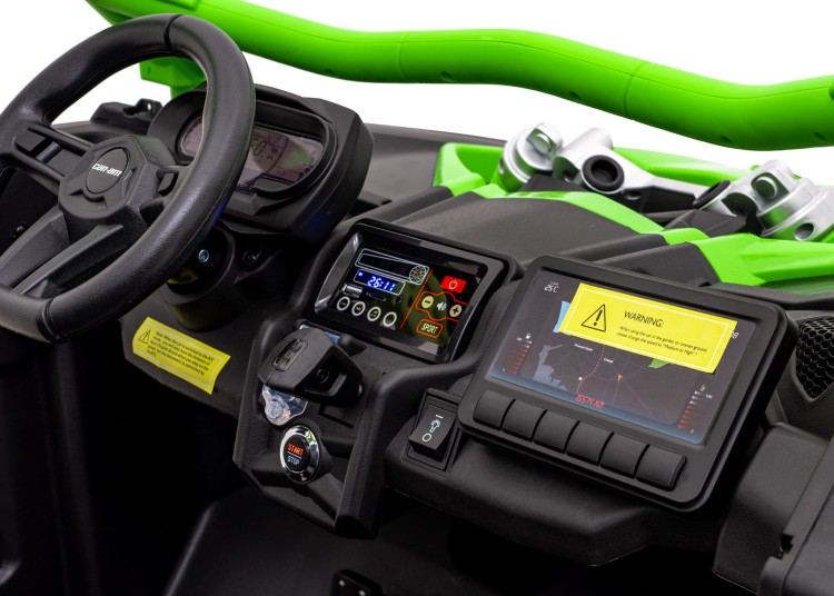 Samochód elektryczny dla dzieci  Buggy Maverick Turbo RR Zielony 4x200W