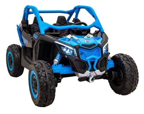 Samochód elektryczny dla dzieci  Buggy Maverick Turbo RR Niebieski 4x200W