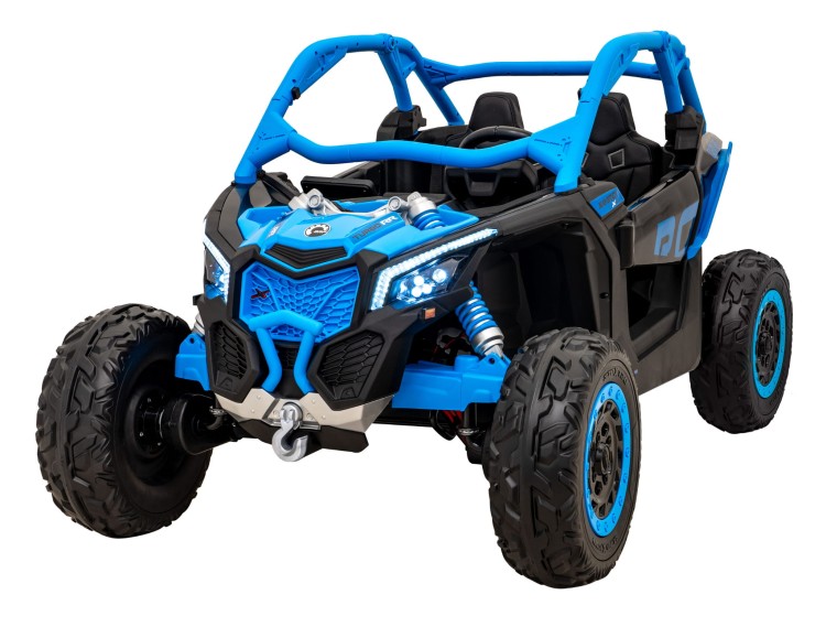 Samochód elektryczny dla dzieci  Buggy Maverick Turbo RR Niebieski 4x200W