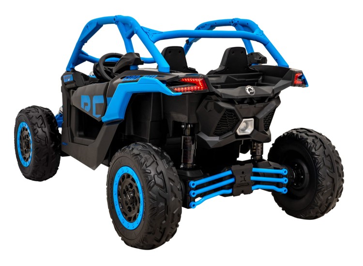 Samochód elektryczny dla dzieci  Buggy Maverick Turbo RR Niebieski 4x200W