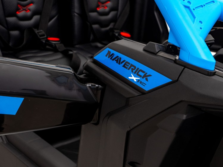 Samochód elektryczny dla dzieci  Buggy Maverick Turbo RR Niebieski 4x200W