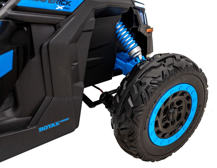 Samochód elektryczny dla dzieci  Buggy Maverick Turbo RR Niebieski 4x200W