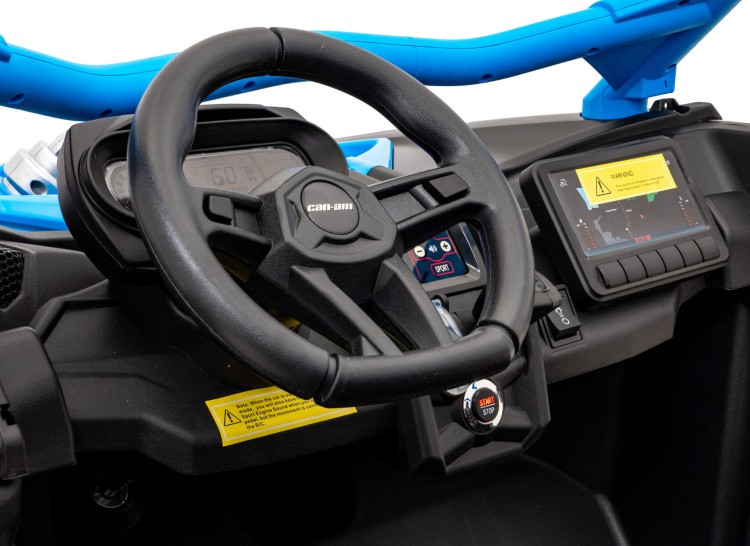 Samochód elektryczny dla dzieci  Buggy Maverick Turbo RR Niebieski 4x200W