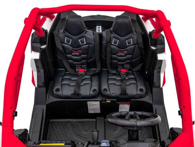 Samochód elektryczny dla dzieci Buggy Maverick Turbo RR Czerwony 4x200W