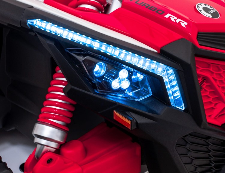 Samochód elektryczny dla dzieci Buggy Maverick Turbo RR Czerwony 4x200W