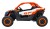 Samochód elektryczny dla dzieci Buggy Maverick Turbo RR Pomarańczowy 4x200W
