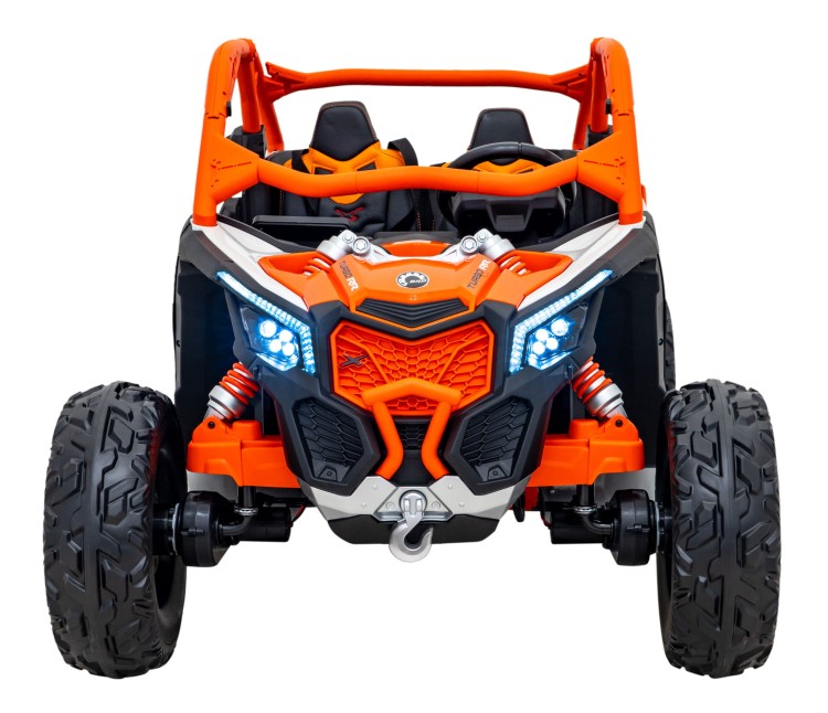 Samochód elektryczny dla dzieci Buggy Maverick Turbo RR Pomarańczowy 4x200W