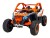 Samochód elektryczny dla dzieci Buggy Maverick Turbo RR Pomarańczowy 4x200W
