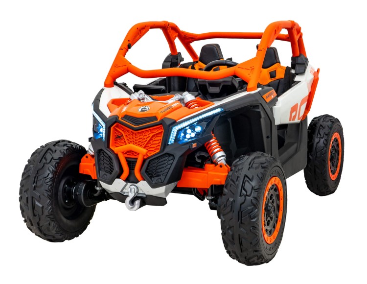 Samochód elektryczny dla dzieci Buggy Maverick Turbo RR Pomarańczowy 4x200W