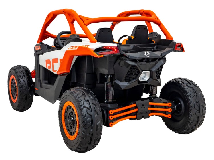 Samochód elektryczny dla dzieci Buggy Maverick Turbo RR Pomarańczowy 4x200W