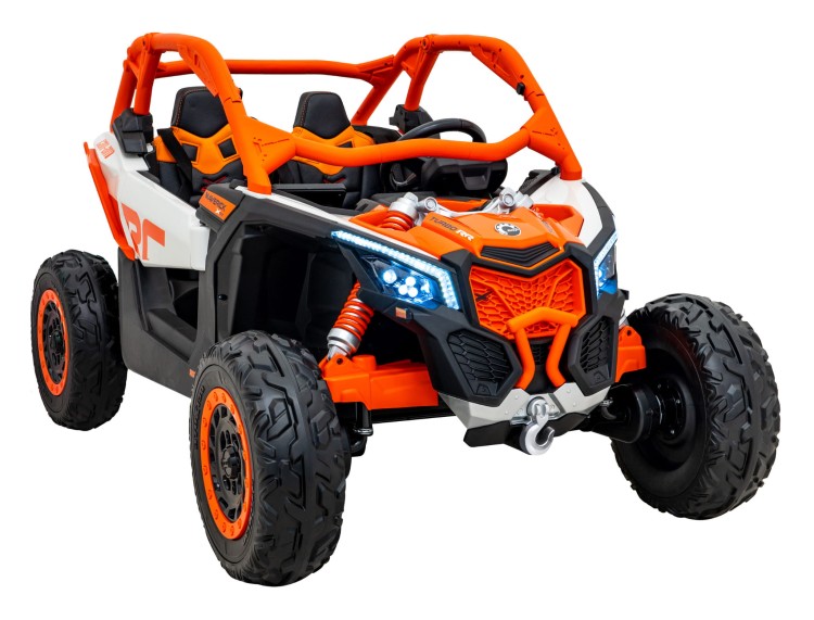 Samochód elektryczny dla dzieci Buggy Maverick Turbo RR Pomarańczowy 4x200W