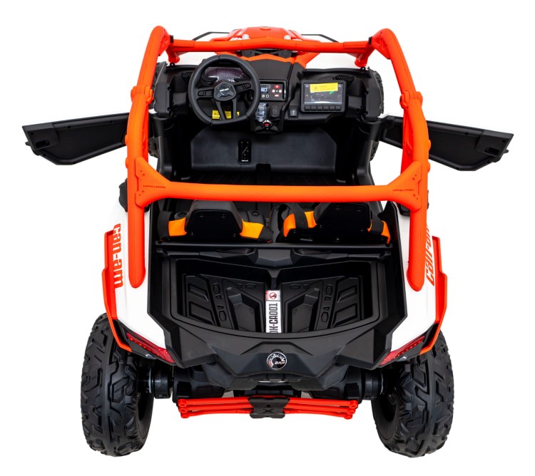 Samochód elektryczny dla dzieci Buggy Maverick Turbo RR Pomarańczowy 4x200W