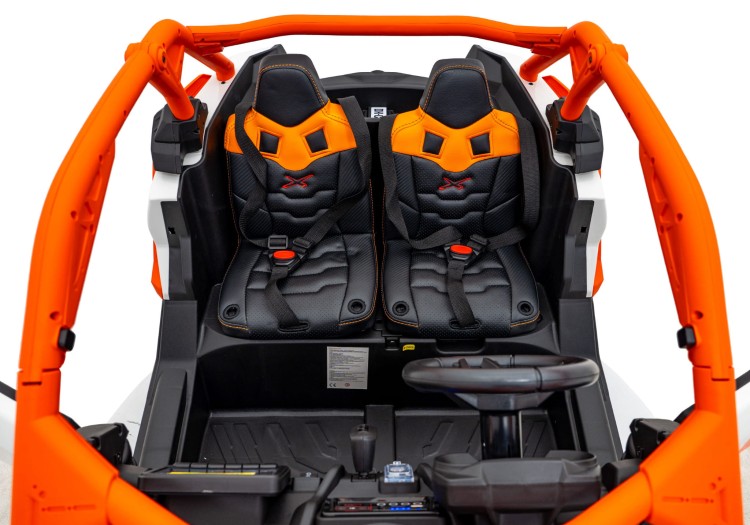 Samochód elektryczny dla dzieci Buggy Maverick Turbo RR Pomarańczowy 4x200W